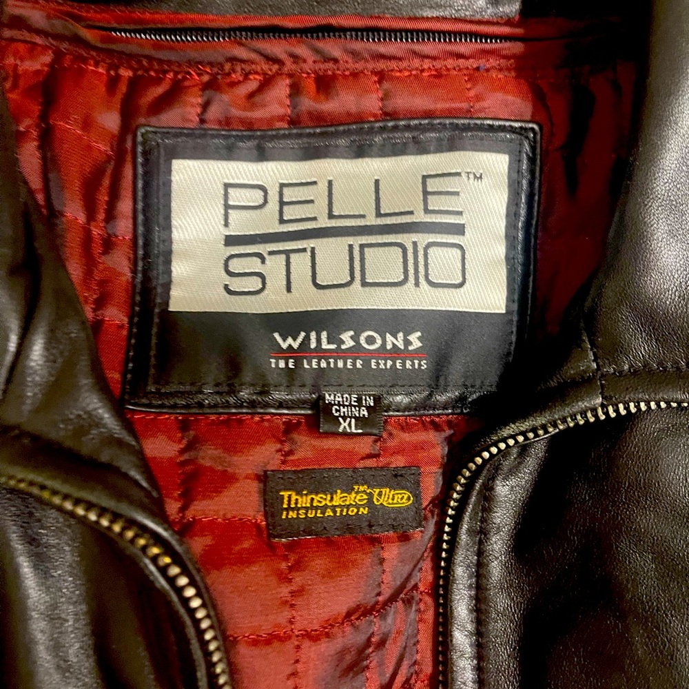 Women’s Vintage Leather Jacket - Pelle Studio XL - Picture 5 of 5